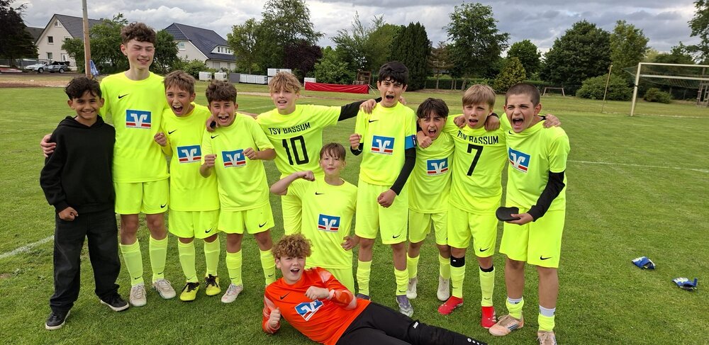 Acht Tore, kein Gegentor – U13 des TSV Bassum in Torlaune