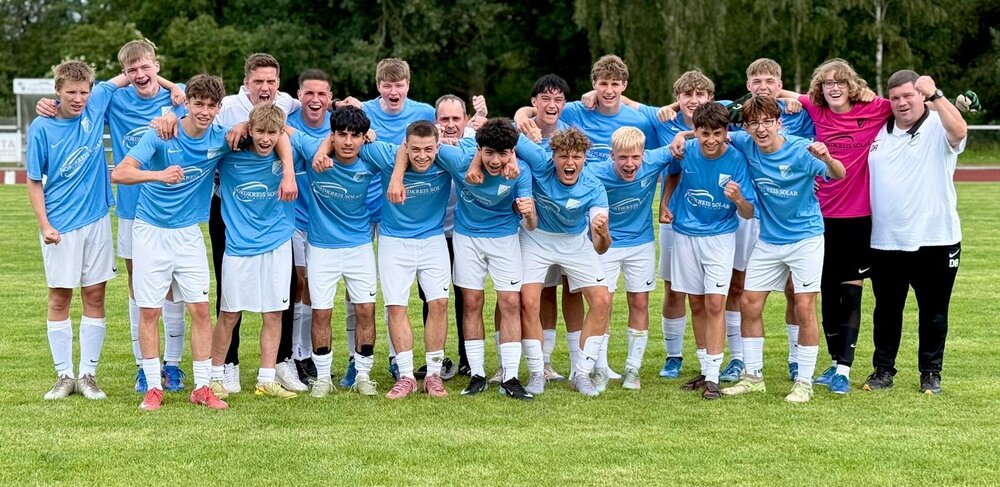 U17 schreibt Erfolgsgeschichte: Aufsteiger, Vizemeister und Landesliga-Chance