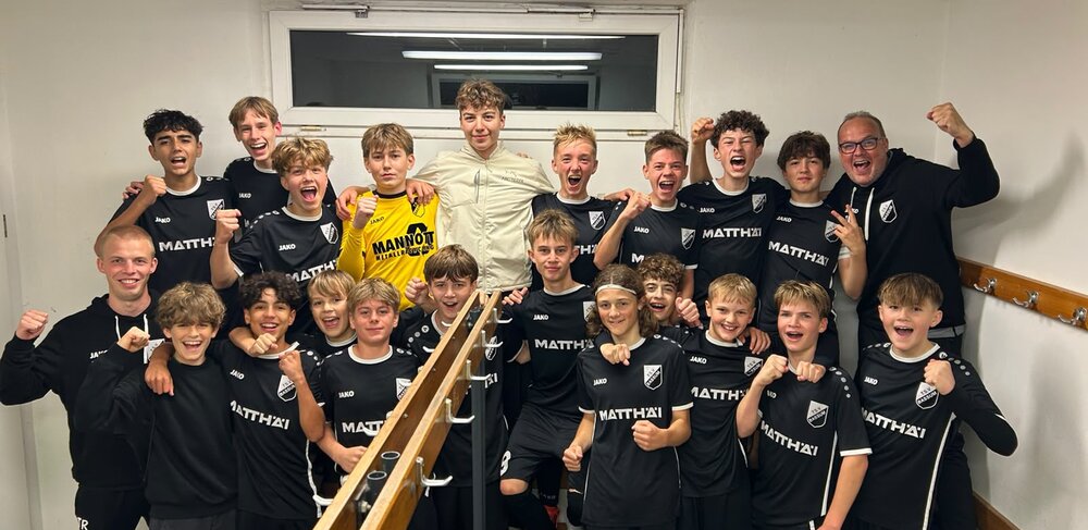 U15 zieht souverän ins Pokal-Achtelfinale ein