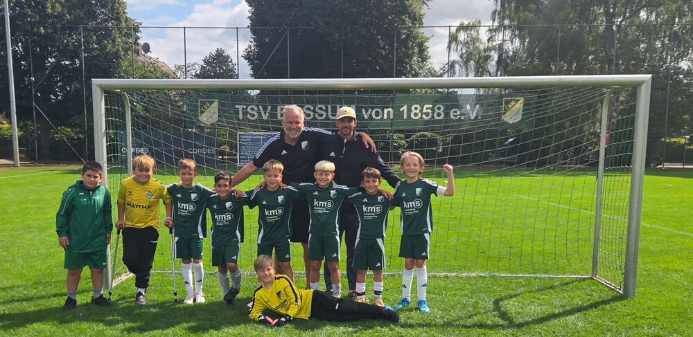 U10 siegt mit Torspektakel